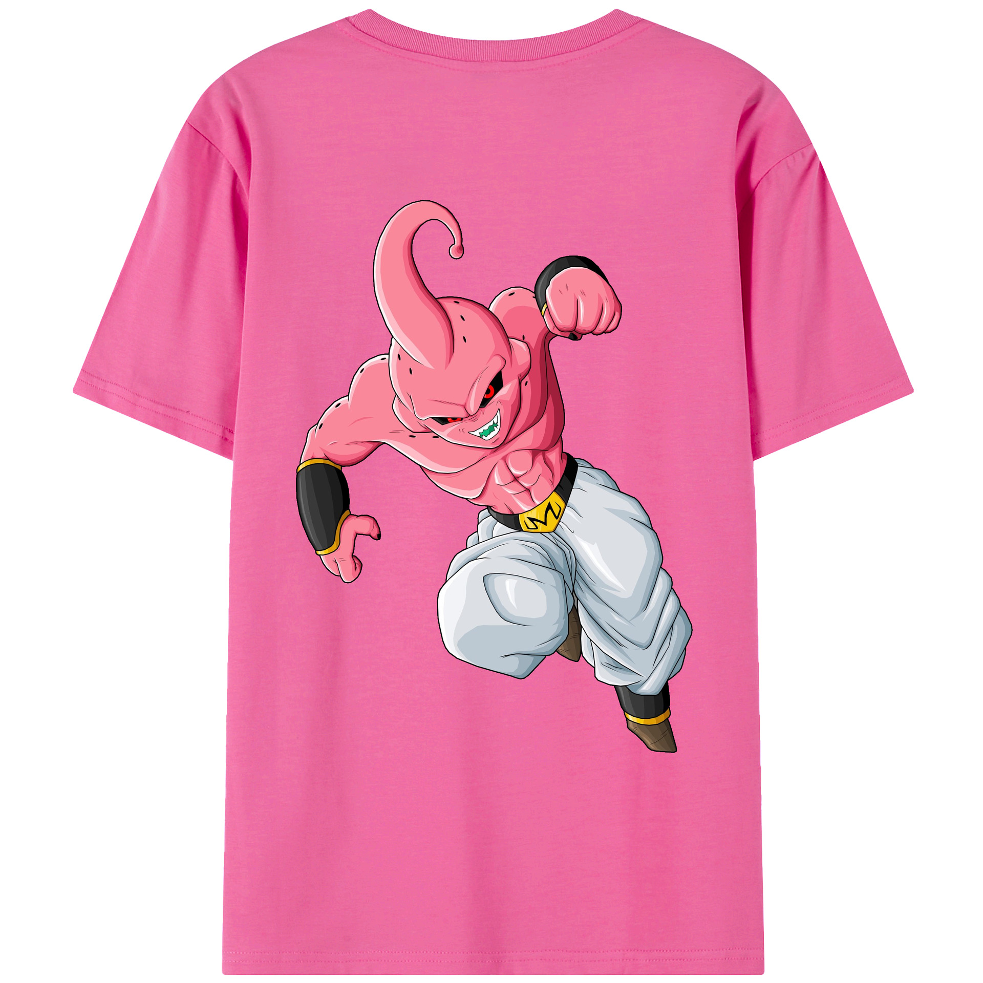 （画像用） ドラゴンボール 魔人ブウ DRAGON BALL Majin Buu レディース半袖Tシャツ(バックプリント)